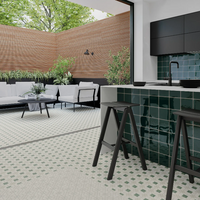 WOW TESSERAE SUIT MOSS 28x28 MAT