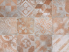 KERION TOSCANA PATCHWORK TERRACOTTA/GRIGIO R11 20X20 10 MM