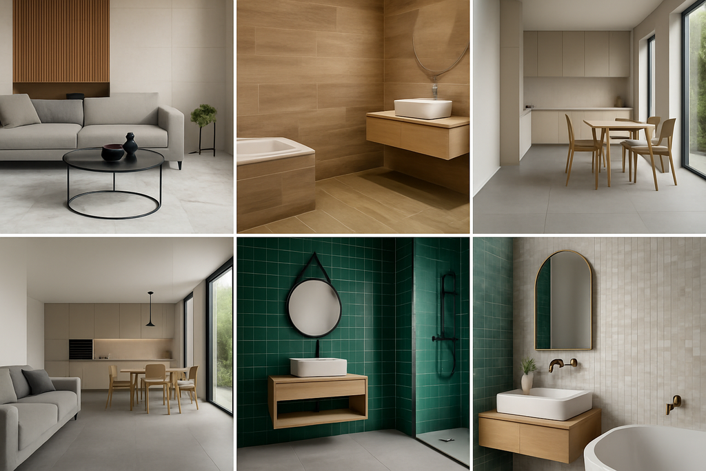 5 idées tendances pour relooker votre intérieur avec du carrelage