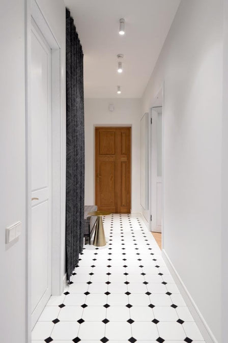 Carrelage cabochon noir et blanc : La tendance chic et intemporelle de 2026