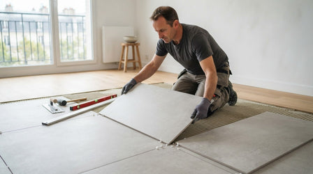 Carrelage sans joint : peut-on vraiment le poser ainsi