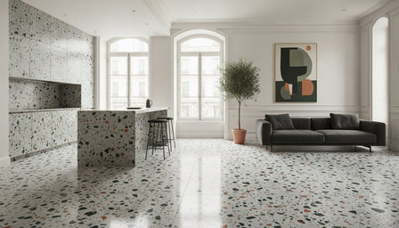 Carrelage Terrazzo : Le guide d’achat complet pour sublimer votre intérieur en 2026