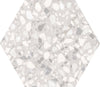 DURSTONE Terazzo Talc 23x27 cm — carrelage effet terrazzo