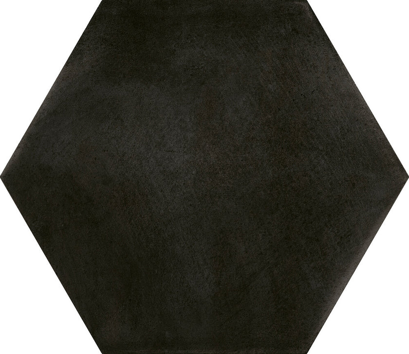 DURSTONE Cementine Black 23x27 cm — carrelage effet carreau de ciment