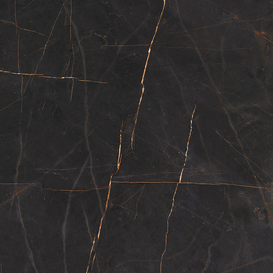 DURSTONE Durslab Yves Nero 120x120 cm — carrelage effet marbre