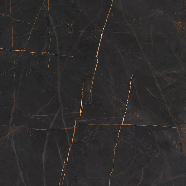 DURSTONE Durslab Yves Nero 120x120 cm — carrelage effet marbre