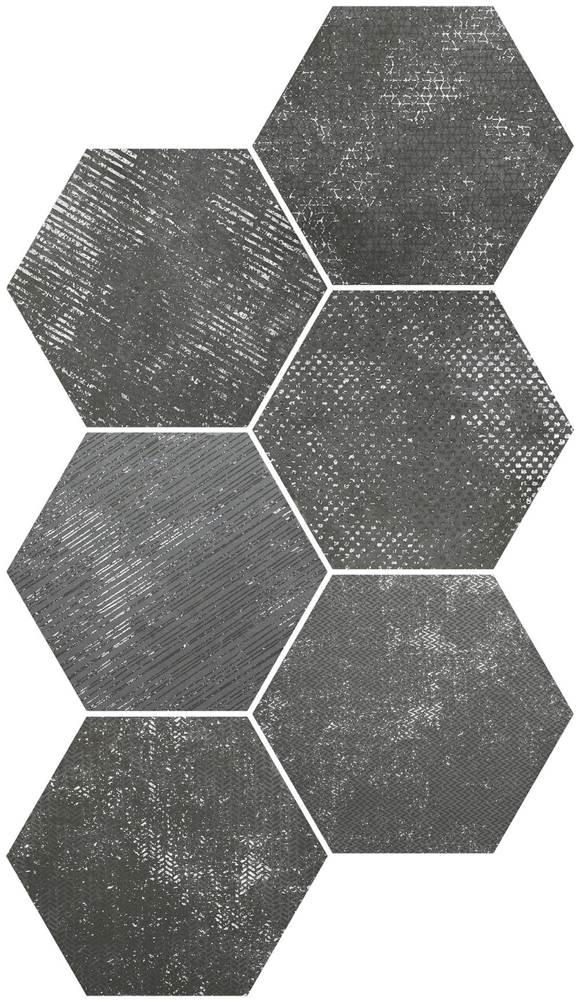 DURSTONE Saona Borneo Lava 23x27 cm — carrelage uni