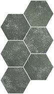 DURSTONE Saona Borneo Esmeralda 23x27 cm — carrelage uni