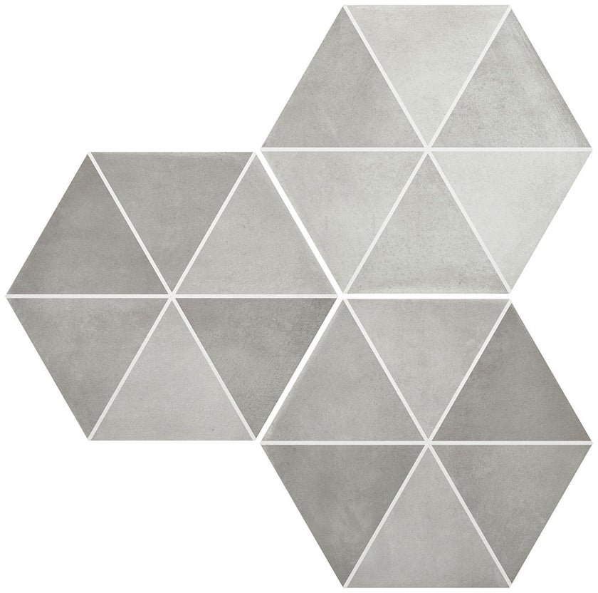 DURSTONE Cementine Capri Grey 23x27 cm — carrelage effet carreau de ciment