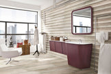 Serenissima Àcanto Bianco en situation — carrelage effet bois