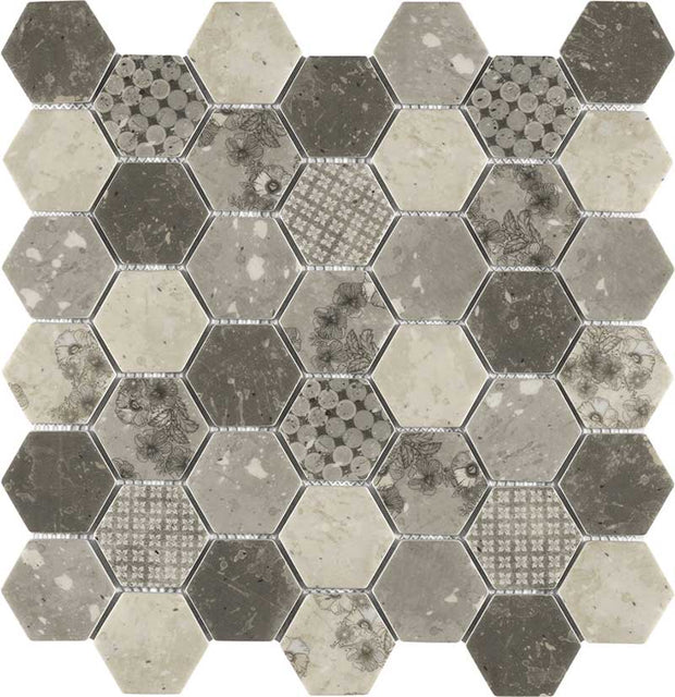 BOXER Esa Glass Flor Sand 30,2x30 cm