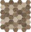 BOXER Esa Glass Flor Beige 30,2x30 cm