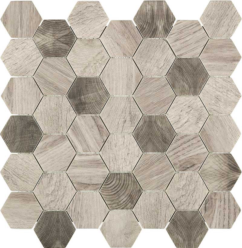 BOXER Esa Glass Wood Grey 30,2x30 cm