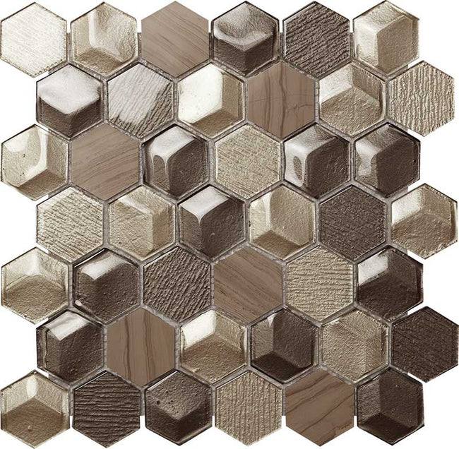 BOXER Esa Shine Tortora 30x30 cm