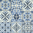 BOXER Quad Retrò Blue 30x30 cm
