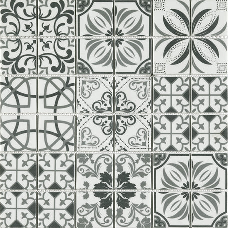 BOXER Quad Retrò Greige 30x30 cm