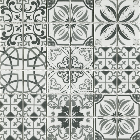 BOXER Quad Retrò Greige 30x30 cm