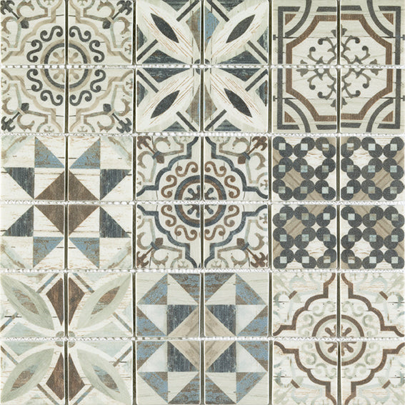 BOXER Quad Wood Grey 30x30 cm