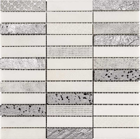 BOXER Patchwork White 30x30 cm