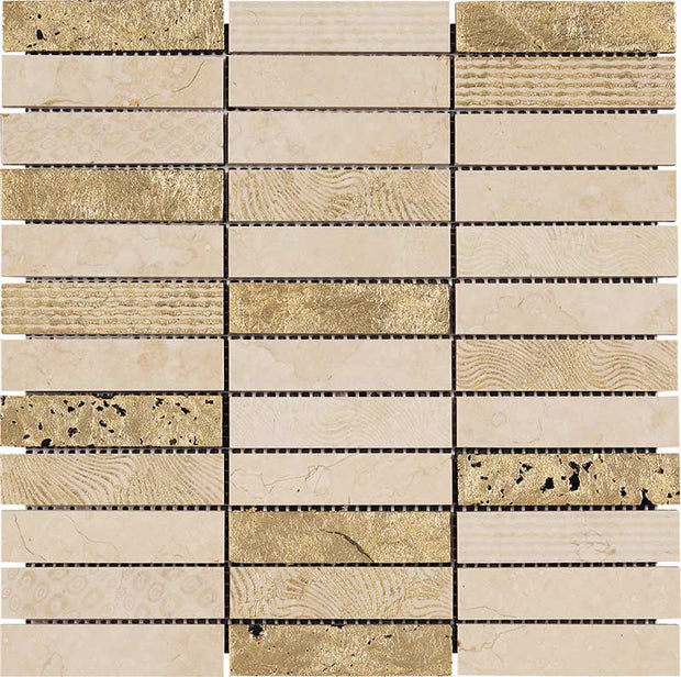 BOXER Patchwork Cream 30x30 cm