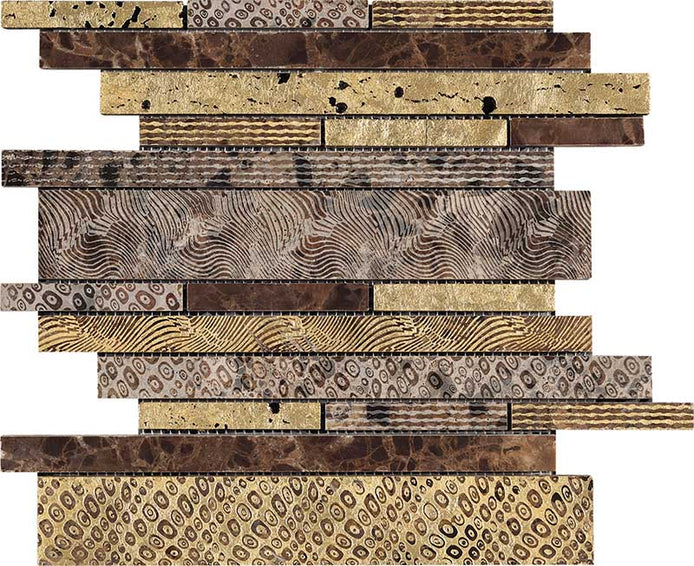 BOXER Multi Patchwork Emperador 30x30 cm