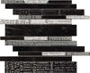 BOXER Multi Words Black 30x30 cm
