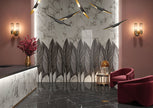 Serenissima Showall en situation — carrelage décor mural