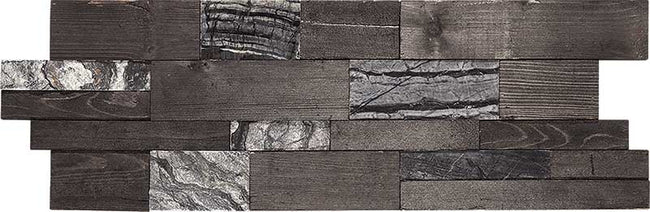 BOXER Wood Marble Black 21x60 cm