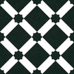 Carrelage effet carreaux de ciment Vives 1900 Palau Grafito 20x20 cm – vue 2