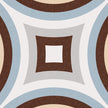 Carrelage effet carreaux de ciment Vives 1900 Dorda Celeste 20x20 cm – vue 2