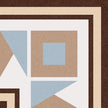 Carrelage effet carreaux de ciment Vives 1900 Florentina-3 Celeste 20x20 cm – vue 2