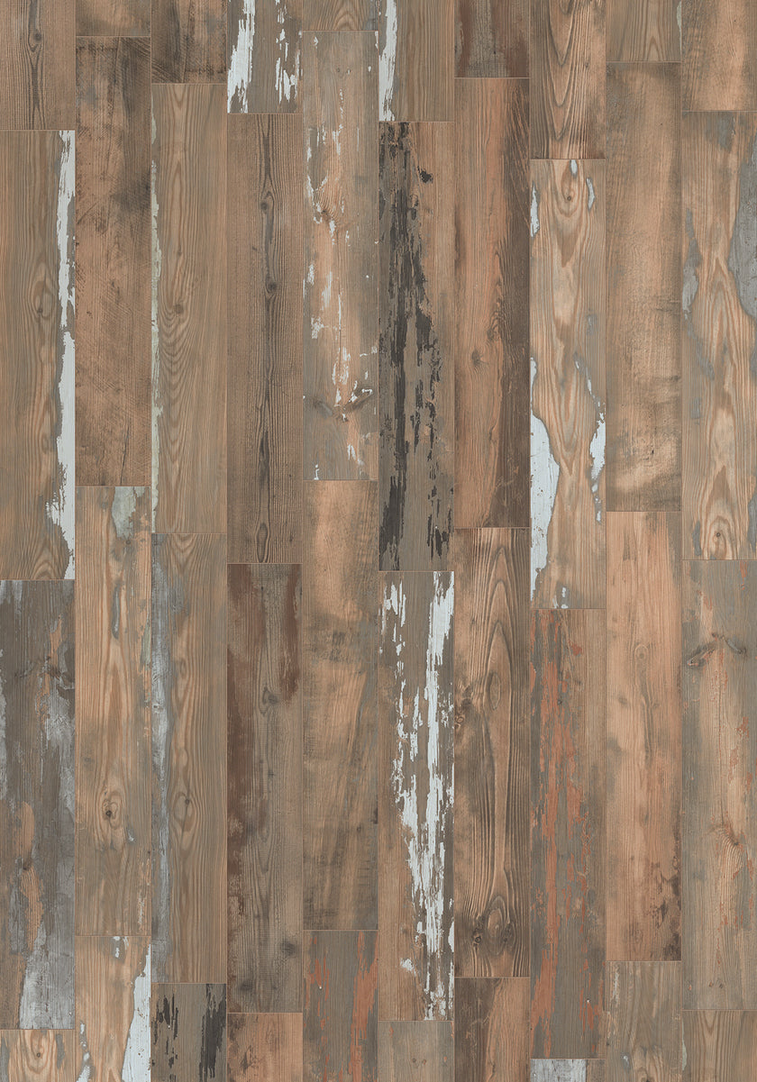ISLA TILES PAINTED WOOD BROWN 10x120 MAT