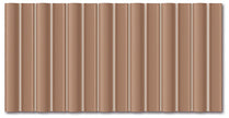 WOW Faces Bars 12,5x25 cm – teinte Tan (mate)