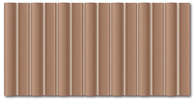 WOW Faces Bars 12,5x25 cm – teinte Tan (mate)