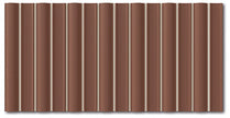 WOW Faces Bars 12,5x25 cm – teinte Henna (mate)