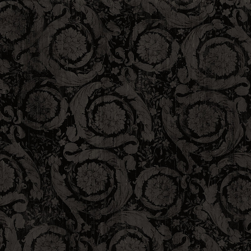 Carrelage Versace Eterno Barocco Carbon 80x80 cm