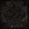 Carrelage Versace Emote Intarsio Nero Amasanta 78x78 cm