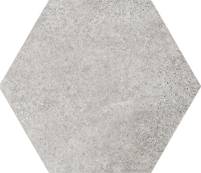 Carrelage Hexatile Cement 17,5 x 20 cm Cement Grey