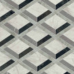 Carrelage Versace Tarsia Lozenge Nero 60x120 cm