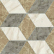 Carrelage Versace Tarsia Cubical Avorio 60x120 cm