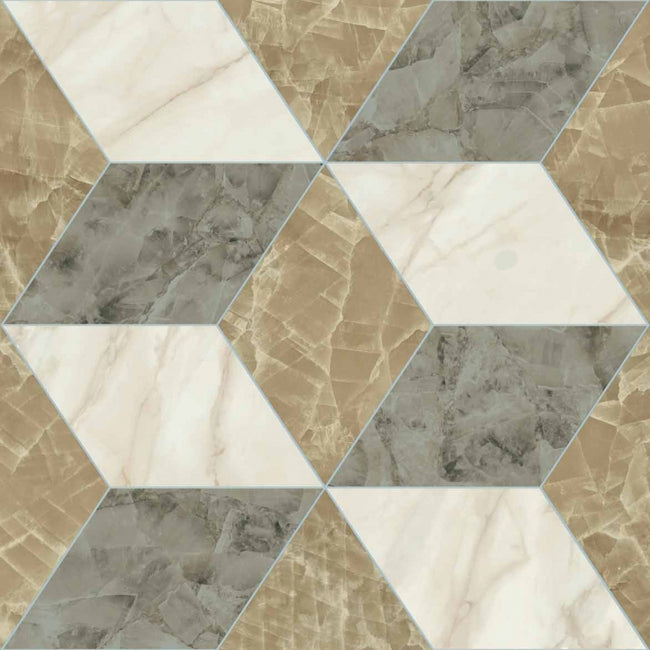 Carrelage Versace Tarsia Cubical Avorio 60x120 cm