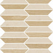 Carrelage Versace V Stone Mosaïque Lozenge Beige 60x60 cm
