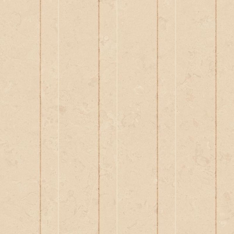 Carrelage Versace V Stone Fluted Beige 27,5x120 cm