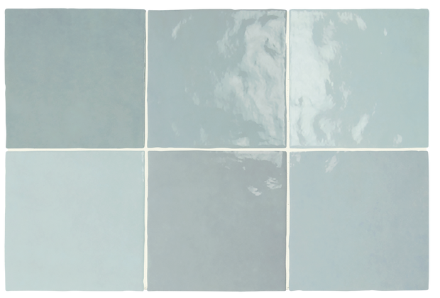 Carrelage Artisan 13,2 x 13,2 cm Aqua