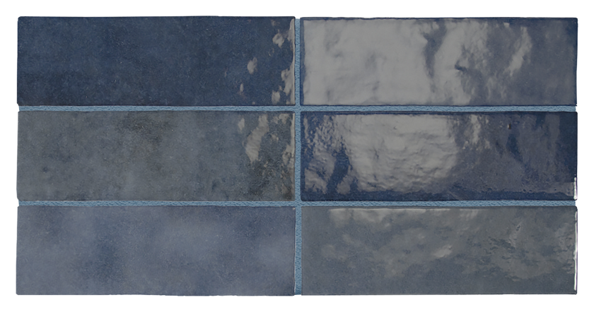 Carrelage Artisan 6,5 x 20 cm Colonial Blue