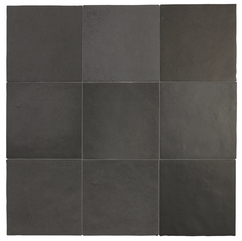 Carrelage Magma 13,2 x 13,2 cm Black Coal