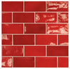 Carrelage Village 6,5 x 13,2 cm Volcanic Red