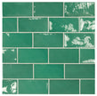 Carrelage Village 6,5 x 13,2 cm Esmerald Green