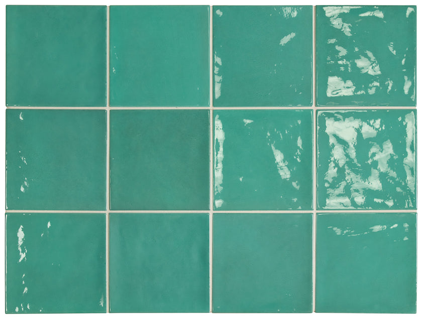 Carrelage Village 13,2 x 13,2 cm Teal
