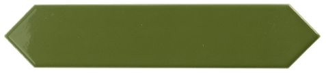 Carrelage Arrow 5 x 25 cm Green Kelp